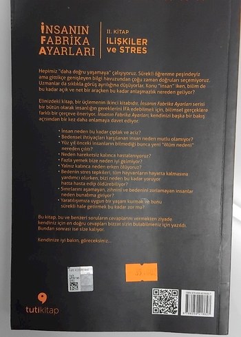 İFA II. Kitap İlişkiler ve Stres - Sinan Canan