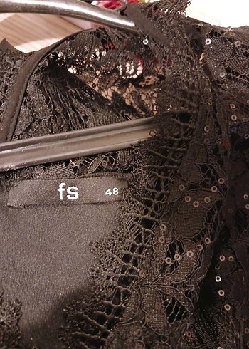 Faik Sönmez dantel abiye elbise. - Görsel 4