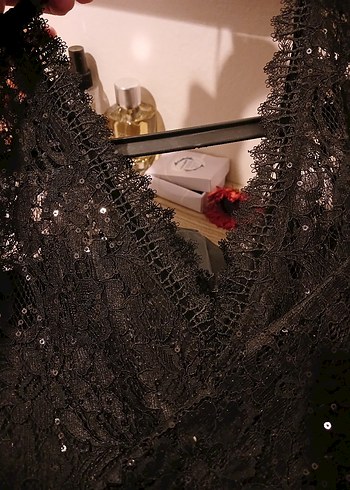 Faik Sönmez dantel abiye elbise. - Görsel 3