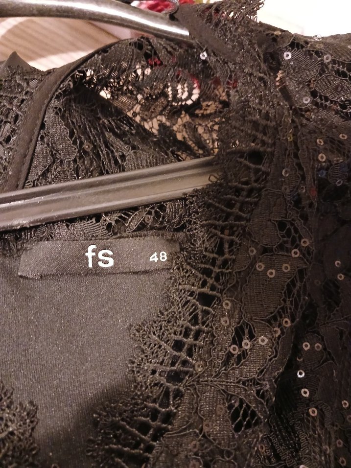 Faik Sönmez dantel abiye elbise. - Görsel 4