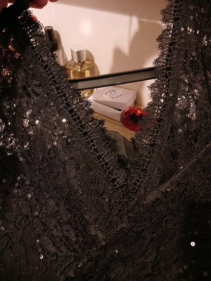 Faik Sönmez dantel abiye elbise. - Görsel 3