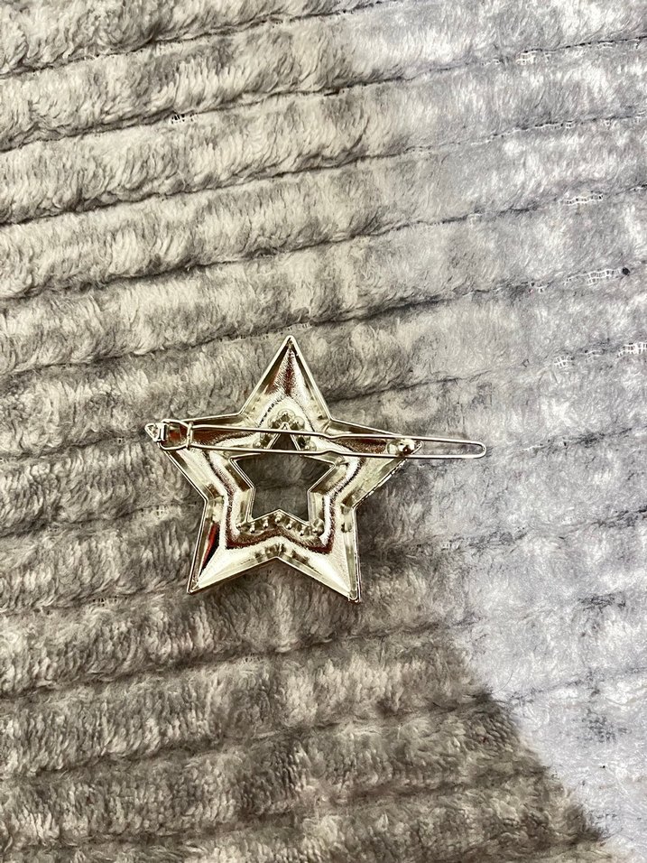 Gri Yıldız Metal Toka - Görsel 2