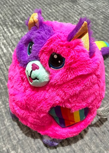 Renkli Pembe Peluş Oyuncak - Görsel 3