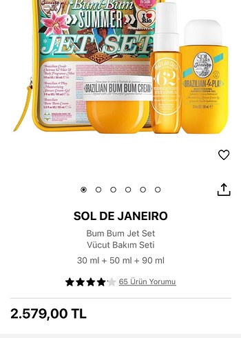 Sol de Janeiro Brazilian Bum Bum Krem Seti - Görsel 4