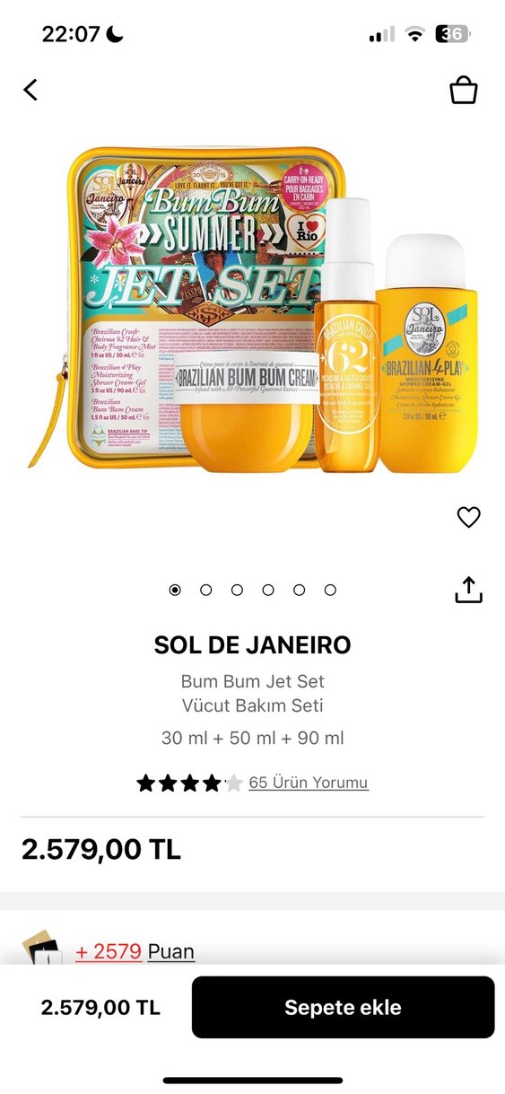 Sol de Janeiro Brazilian Bum Bum Krem Seti - Görsel 4