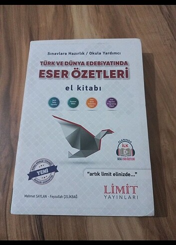 Limit türk dil edebiyatı eser özetleri kitabı