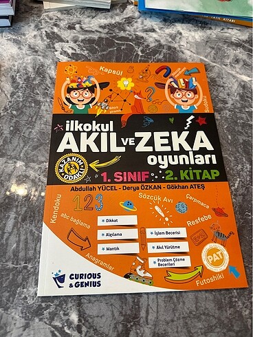 Beden 1. Sınıf akıl ve zeka oyunları kitabı (1. Ve 2. Kitap)