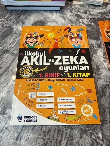1. Sınıf akıl ve zeka oyunları kitabı (1. Ve 2. Kitap)