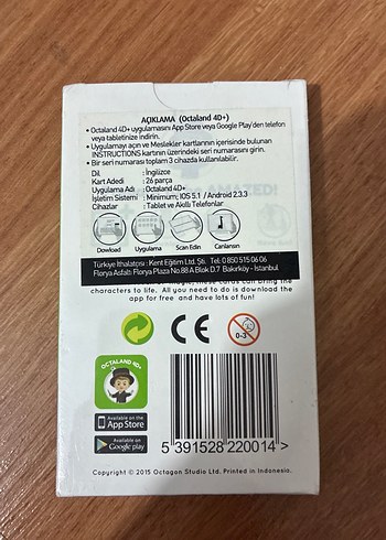 OCCUPATION SERIES 1 Artırılmış Gerçeklik Kartları - Görsel 2