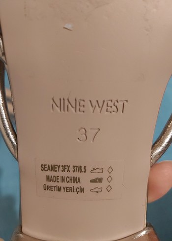 Nine West Nine West Altın Renkli Kadın Terlik