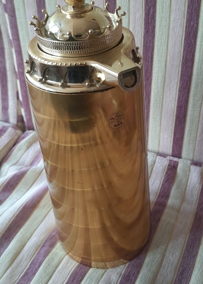  vintage antika termos made in japan - Görsel 3