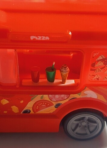 Beden Işıklı sesli pizza arabası