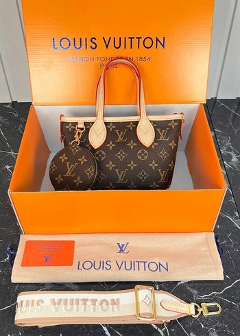 Louis Vuitton Kahverengi Deri Kadın Çanta