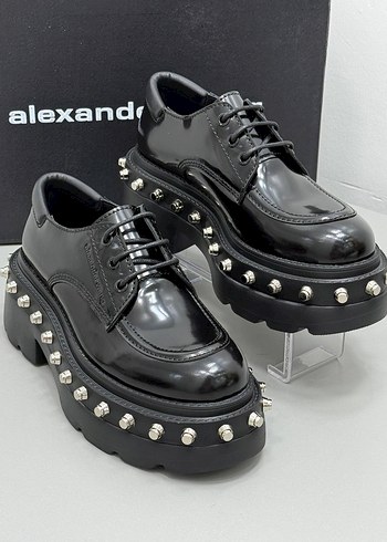 Prada Siyah Kadın Erkek Oxford Ayakkabı - Görsel 2