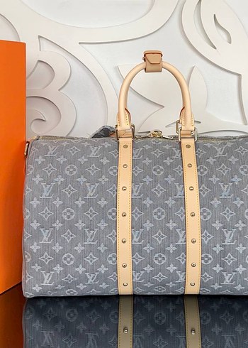 Beden Louis Vuitton Gri Desenli Erkek Bavulu