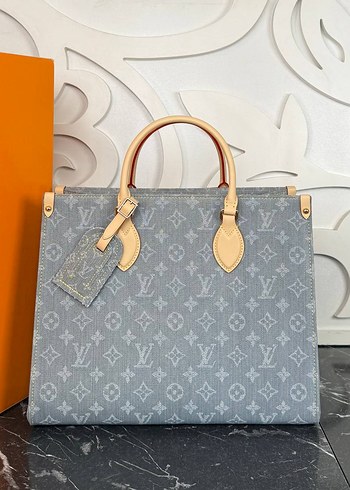 Beden Louis Vuitton Gri Denim Kadın Çanta