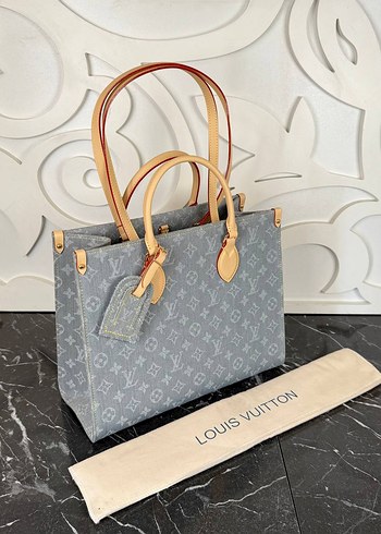Louis Vuitton Gri Denim Kadın Çanta