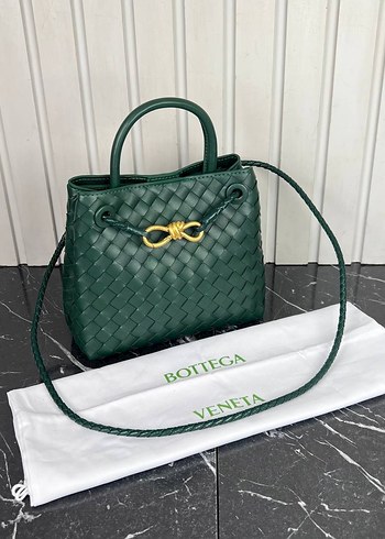 Bottega Veneta Yeşil Deri Kadın Çanta
