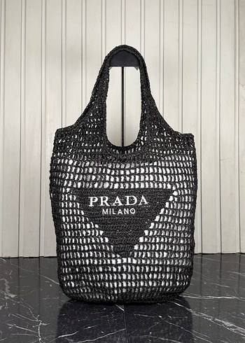 Beden turuncu Renk Parlak Turuncu Örgü Prada Kadın Çanta