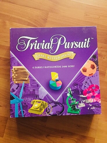 KUTU OYUNU Trivial Pursuit Genel Kültür Oyunu