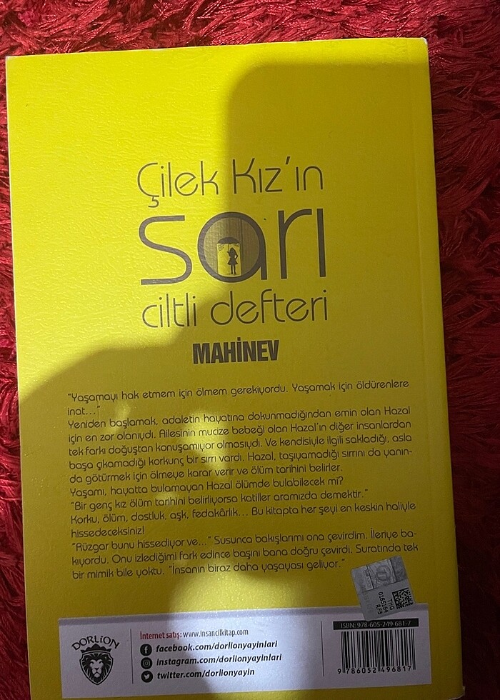 çilek kızın sarı ciltli defteri - Görsel 2