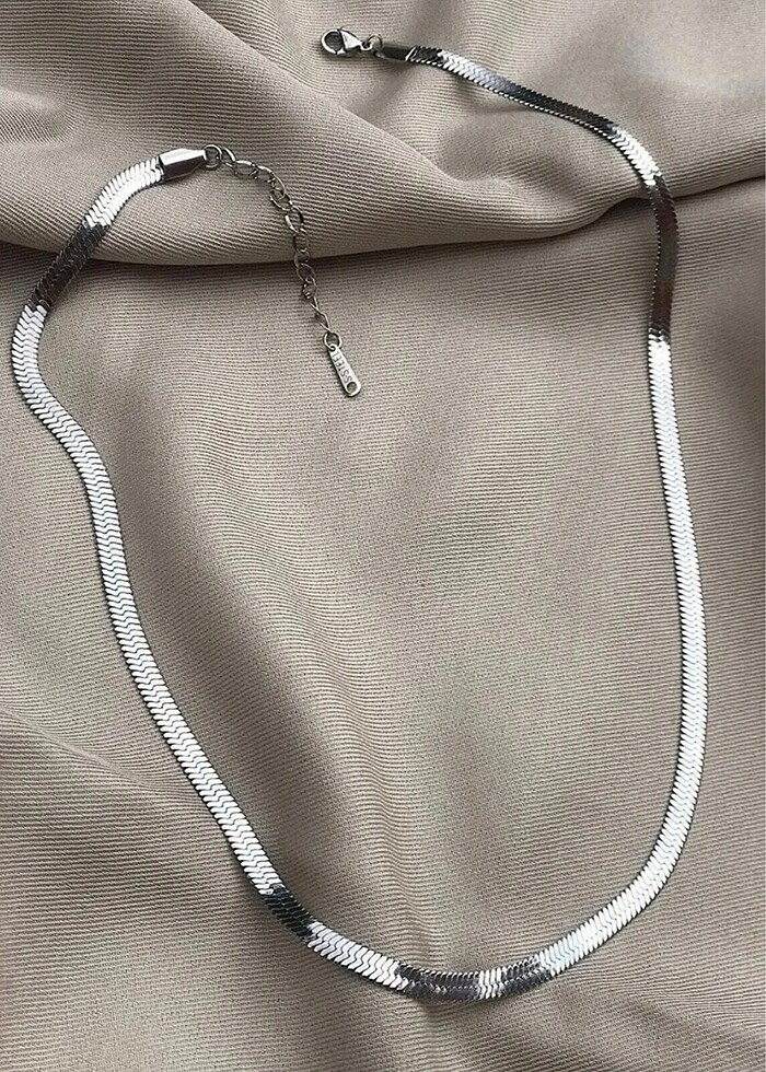 italyan silver kolye - Görsel 2