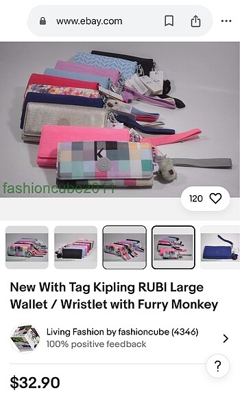 Kipling Cüzdan - Görsel 8