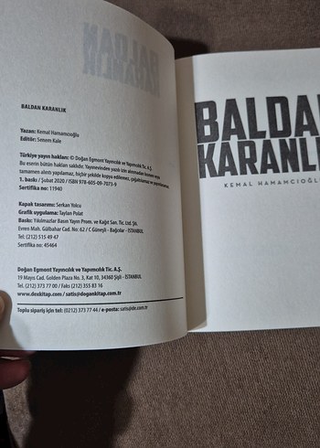 Baldan Karanlık - Kemal Hamamcıoğlu - Görsel 5
