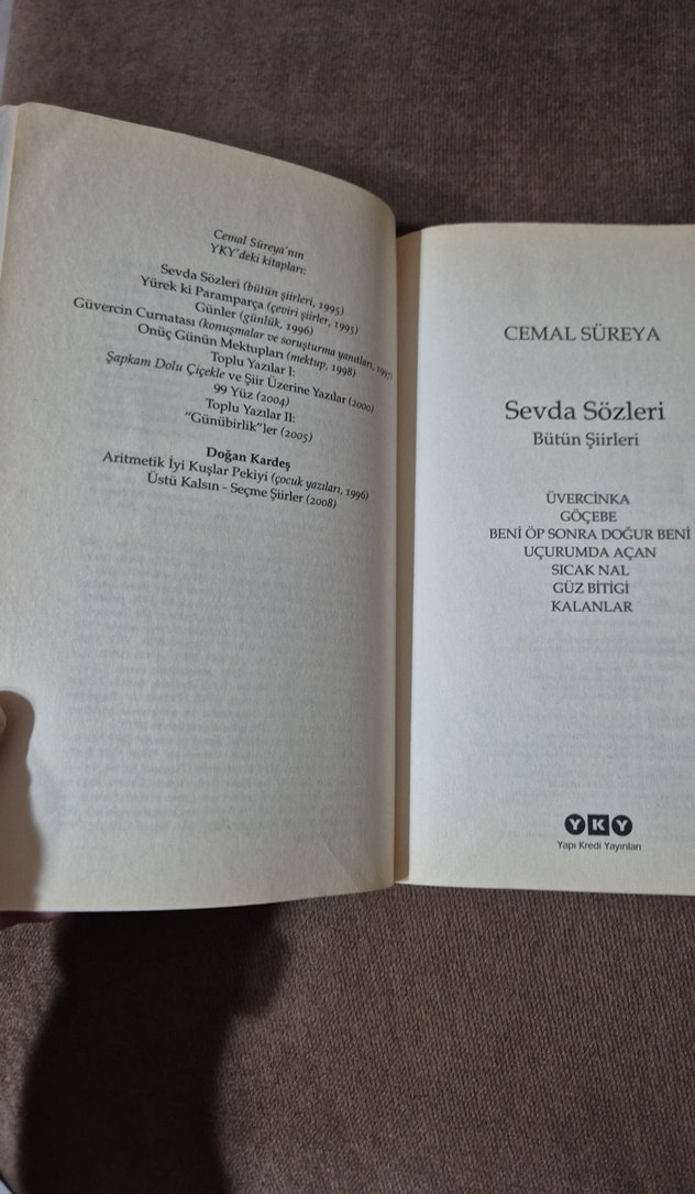 Cemal Süreya - Sevda Sözleri - Görsel 5