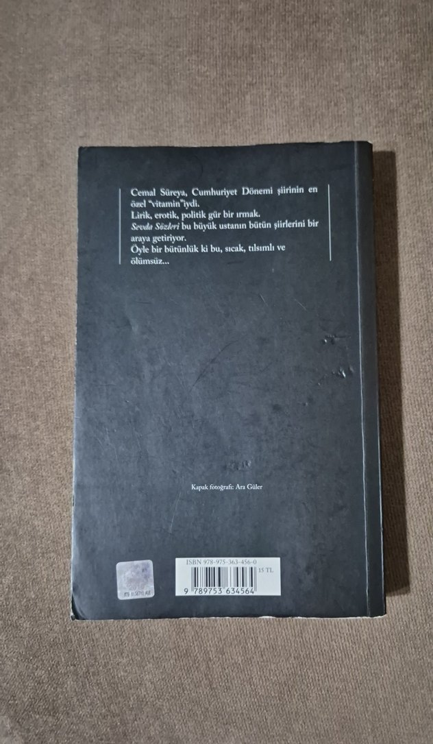 Cemal Süreya - Sevda Sözleri - Görsel 2