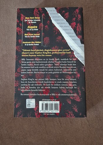 Billy Summers - Stephen King Romanı
