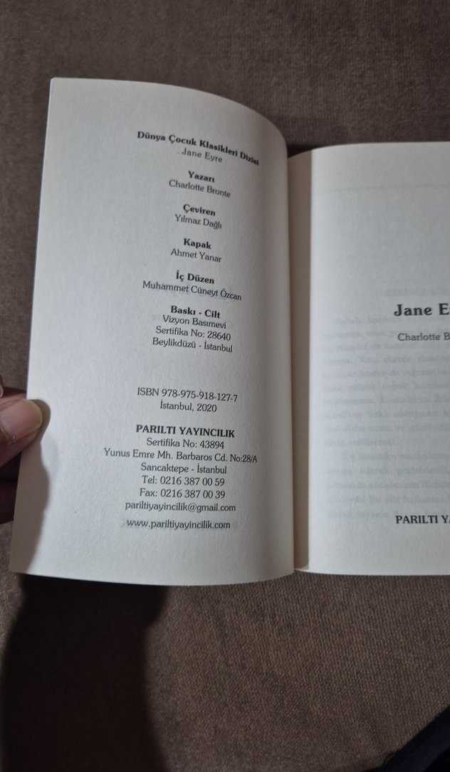 Jane Eyre - Charlotte Bronte - Görsel 4