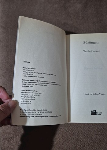 Sürüngen - Tania Carver - Görsel 5