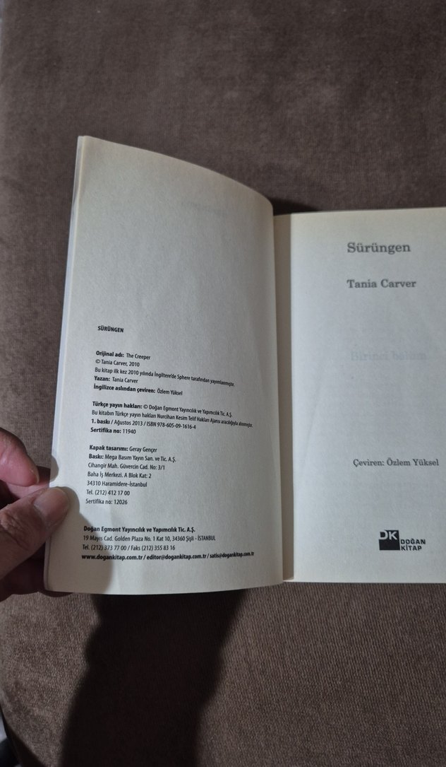 Sürüngen - Tania Carver - Görsel 5