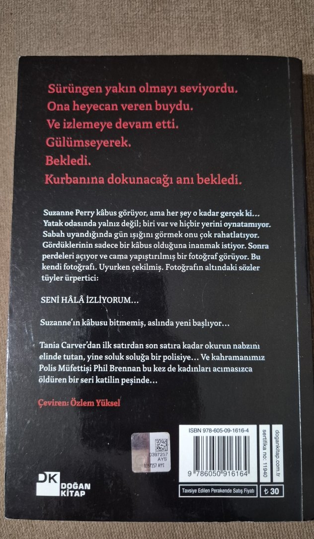 Sürüngen - Tania Carver - Görsel 3