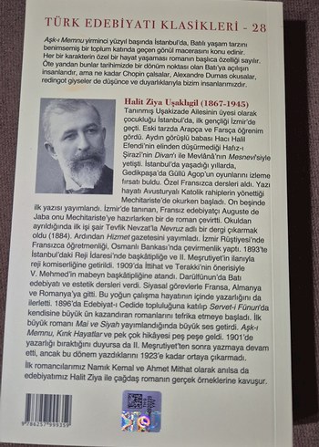 Halit Ziya Uşaklıgil - Aşk-ı Memnu Romanı - Görsel 3