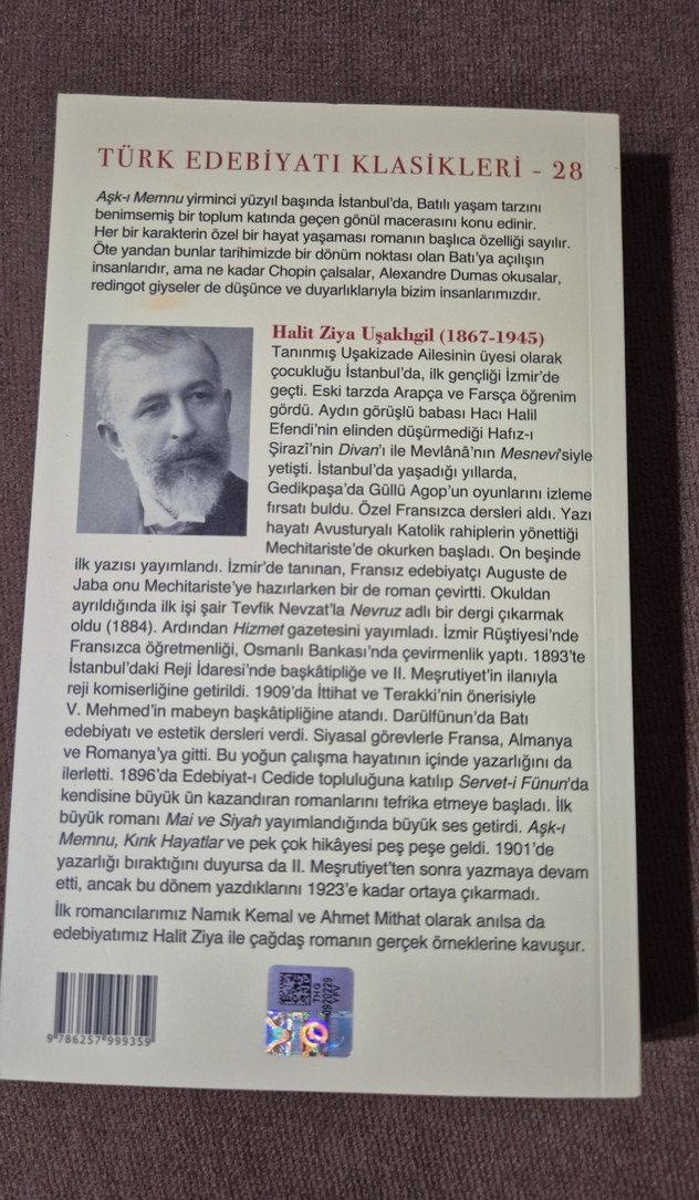 Halit Ziya Uşaklıgil - Aşk-ı Memnu Romanı - Görsel 3