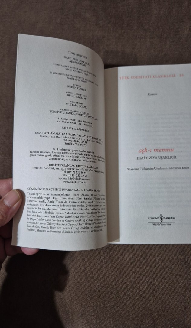 Halit Ziya Uşaklıgil - Aşk-ı Memnu Romanı - Görsel 5