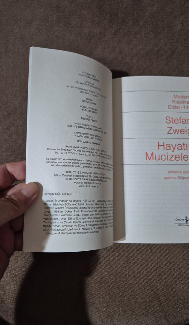 Stefan Zweig - Hayatın Mucizeleri Romanı - Görsel 5