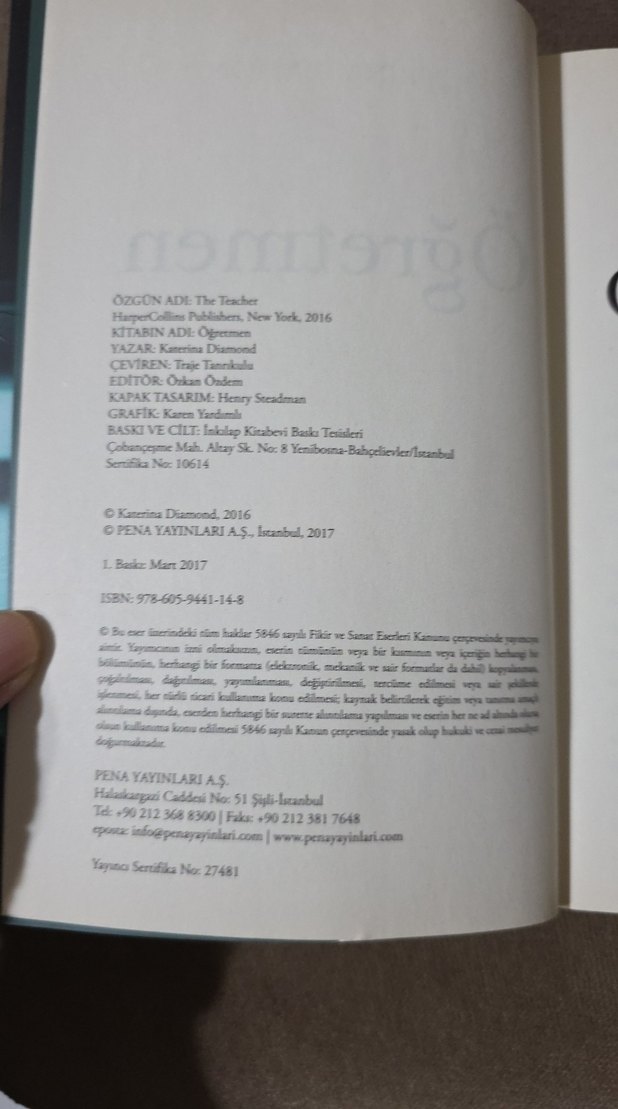 Öğretmen - Katerina Diamond - Görsel 5