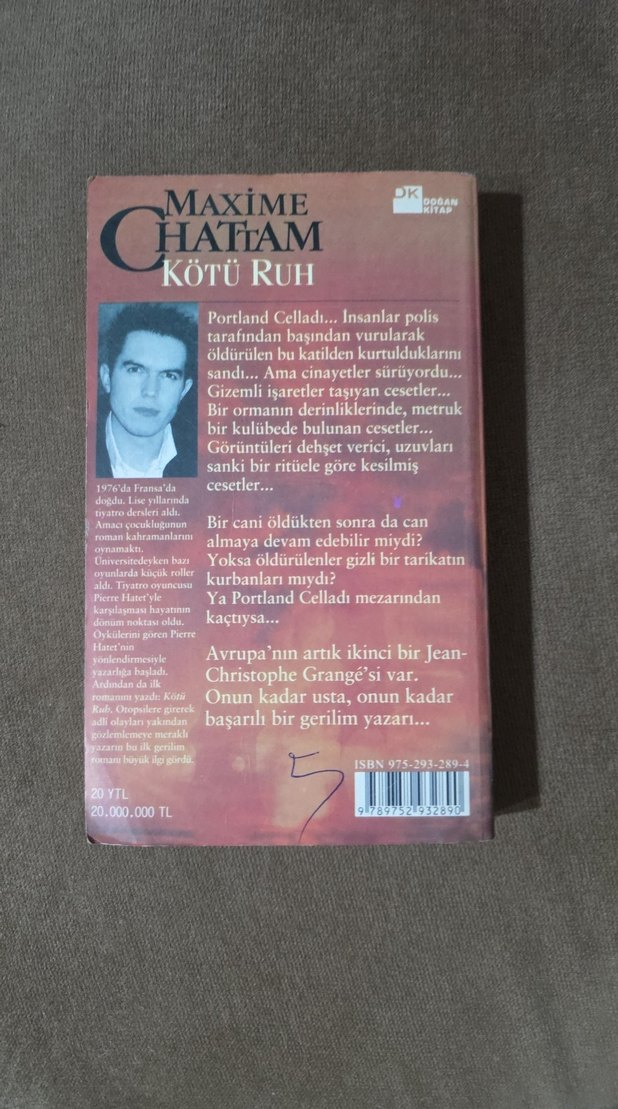 Kötü Ruh - Maxime Chattam - Görsel 2