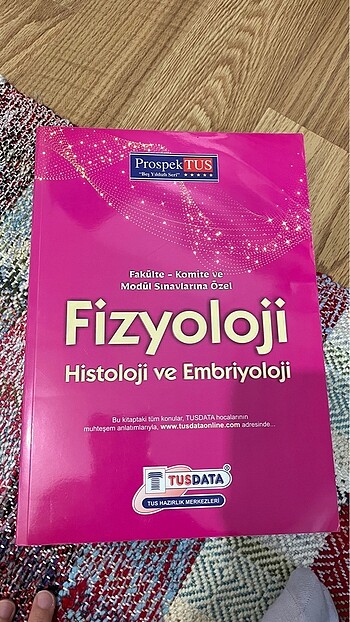 PROSPEKTUS FİZYOLOJİ HİSTOLOJİ EMBRİYOLOJİ
