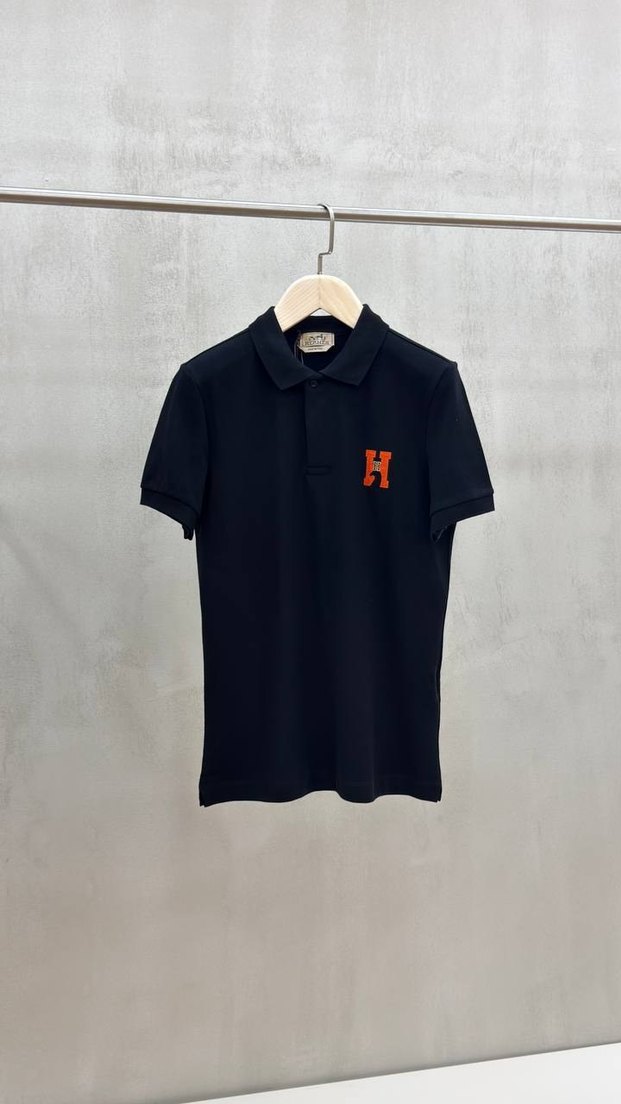 Hermes H Logolu Renkli Polo Tişörtler — görsel 5/9