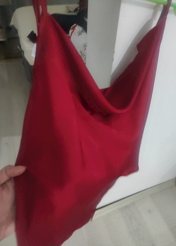 Parlak Kırmızı Bebek Slingi Bluz