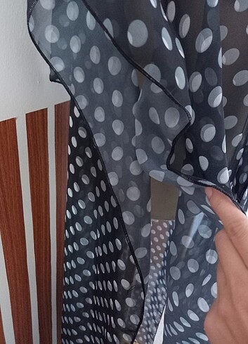 diğer Beden siyah Renk Punatiyeli tesettür pareo 