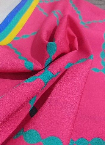 Fuşya şal cotton şal 