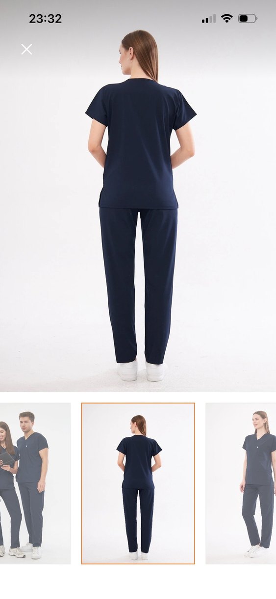 Kadın Lacivert Boyfriend Denim Pantolon - Görsel 2