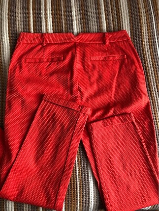 36 Beden kırmızı Renk Pantolon Ceket Takım