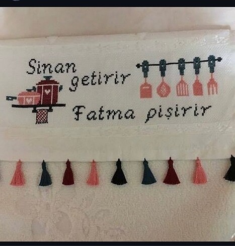 Havlu işleme etamin - Görsel 14
