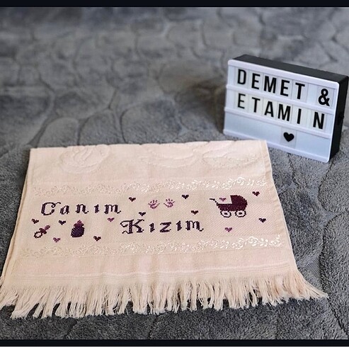 Havlu işleme etamin - Görsel 16